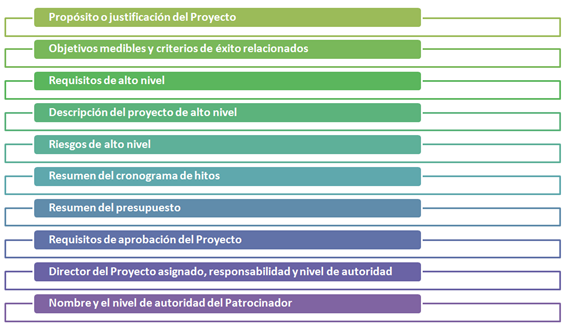 Acta de constitución Project Charter